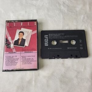 Elvis Memories or Christmas Cassette Tape